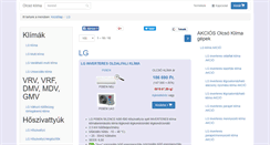 Desktop Screenshot of lg.olcso-klima.hu