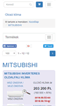 Mobile Screenshot of mitsubishi.olcso-klima.hu